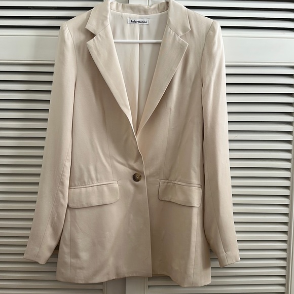 Reformation Blazer size S - Picture 3 of 5